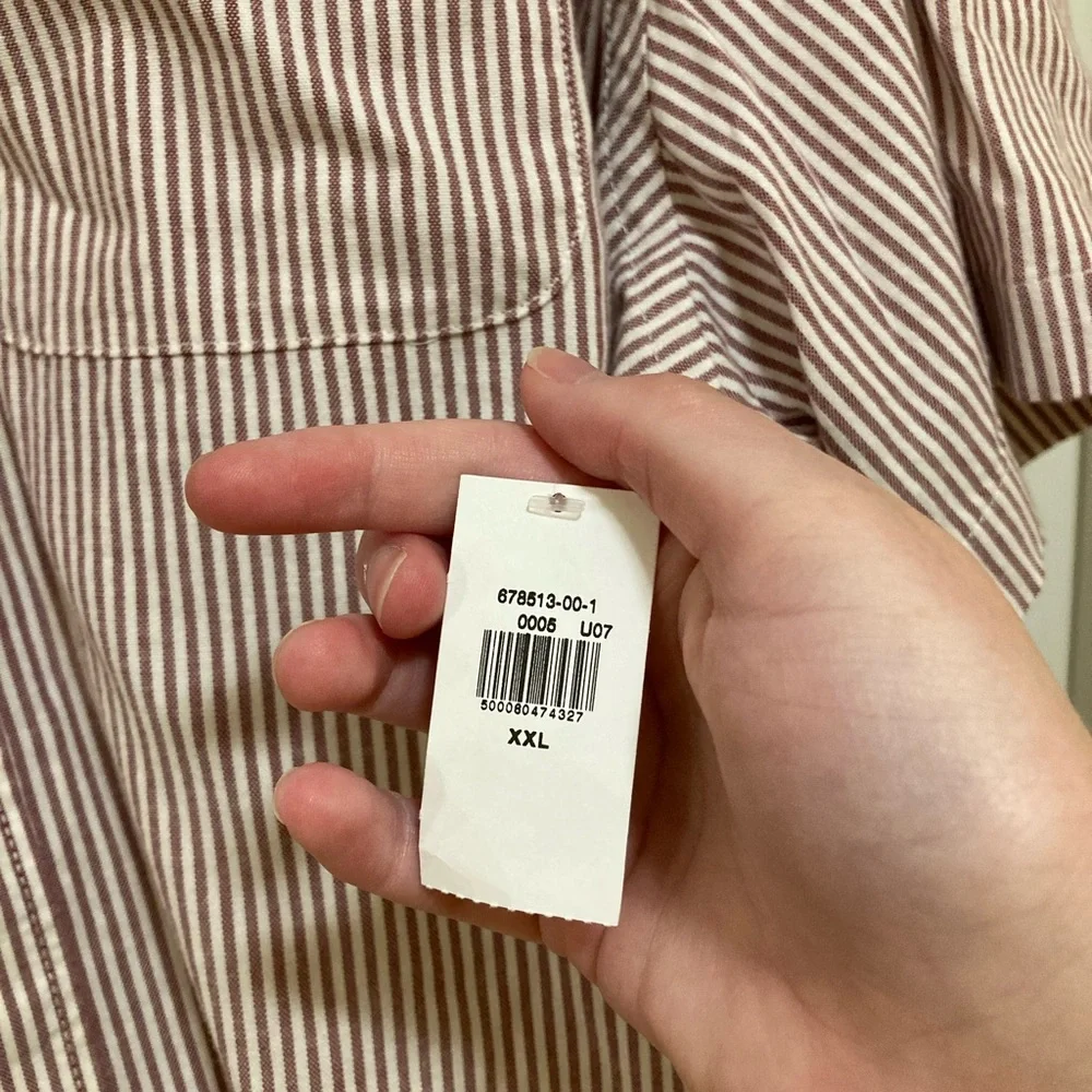 🌟2/$20 NWT Old Navy stripped button down shirt - Picture 7 of 7